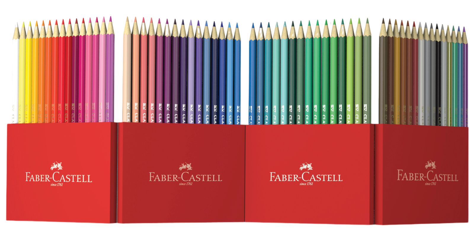 Colores Faber-Castell Hexagonales x 60