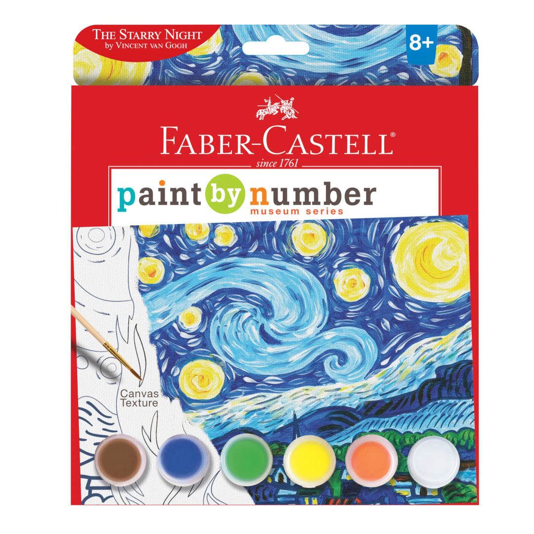Canvas Faber-Castell Paint By Number The Starry Nigh