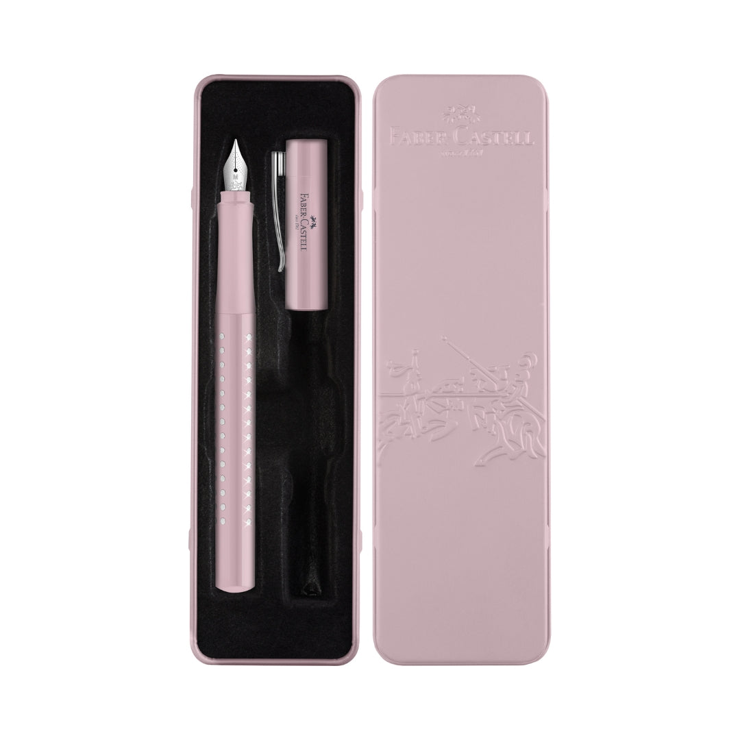 Faber Castell Pluma Estilográfica Rosa Brillante Punta M – Faber ...