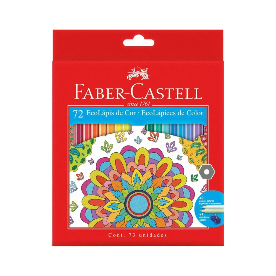 Faber Castell Lápices de Colores Hexagonales x 72