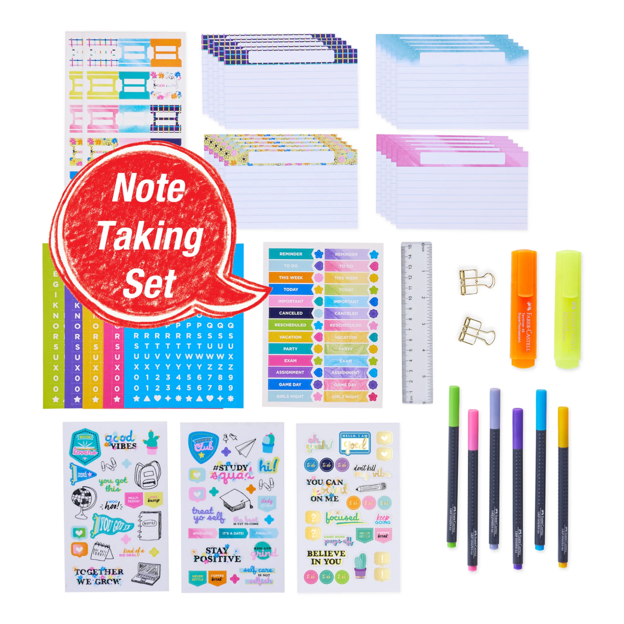 Faber Castell Kit Esencial Para Tomar Notas y Apuntes