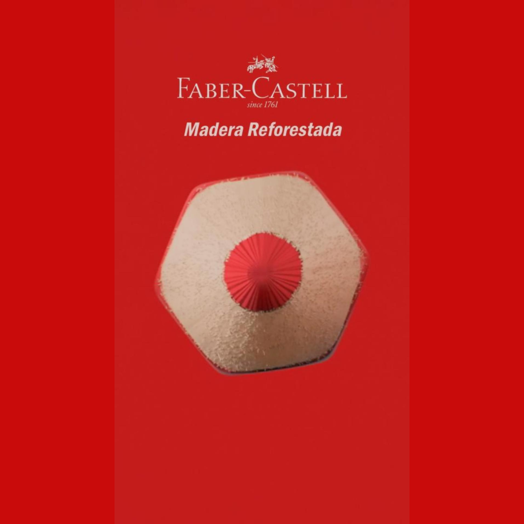 Faber Castell Lápices de Colores Hexagonales x 72