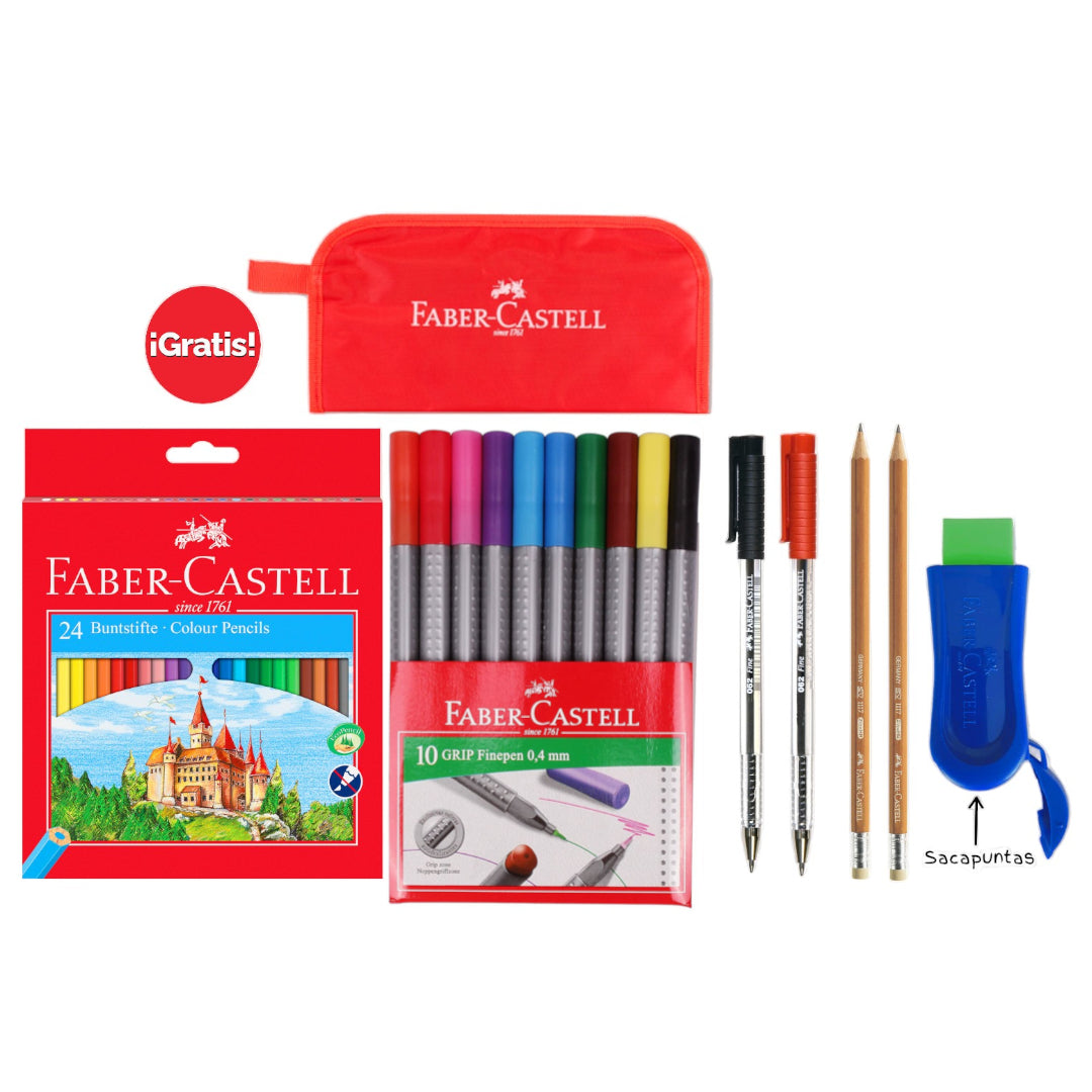 Set Faber-Castell Escolar x 24