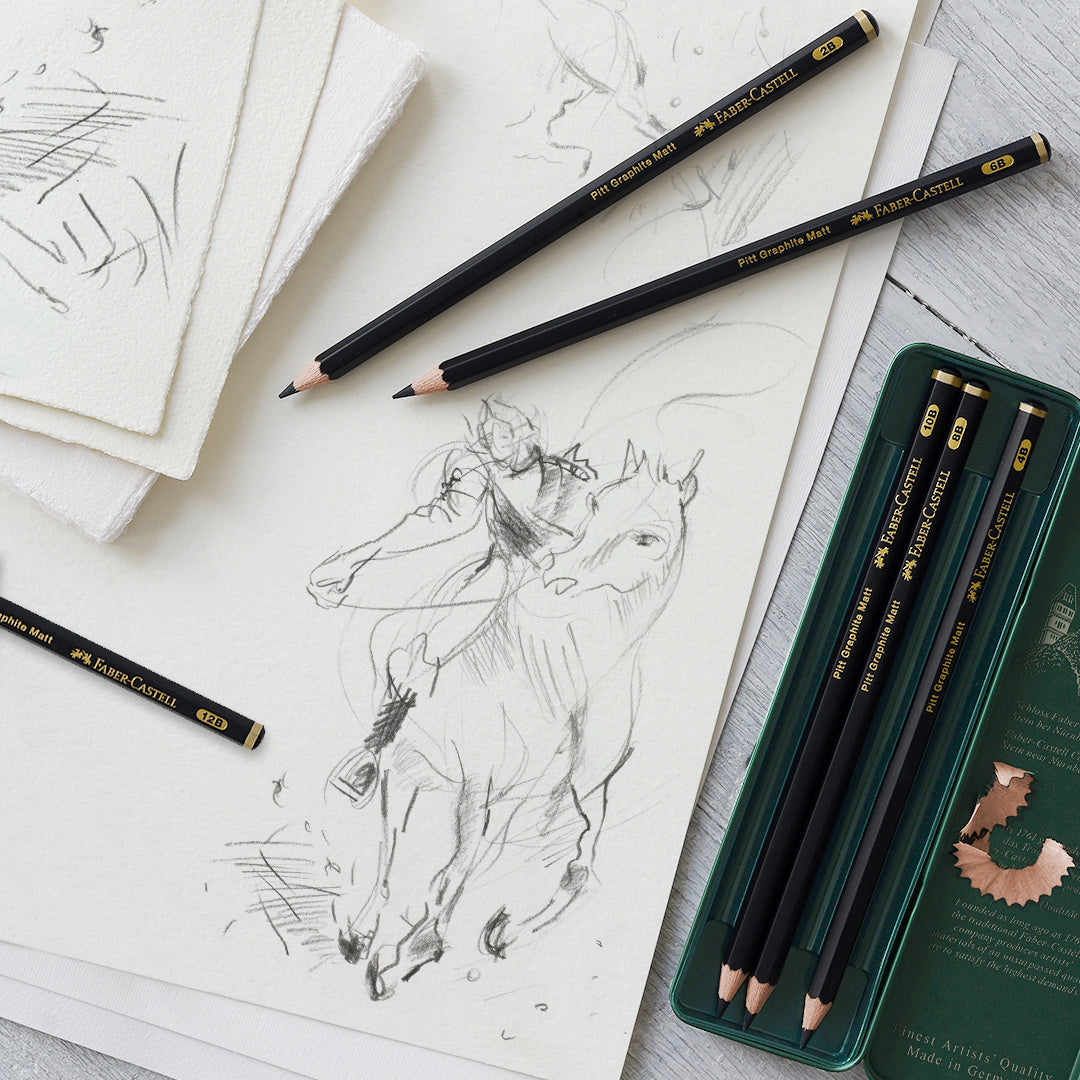 Faber Castell Pitt Graphite Matt set con 6 – Faber Castell Mexico